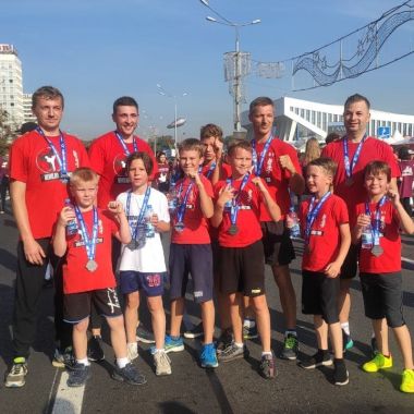 Школа Мужества в крупнейшем марафоне страны